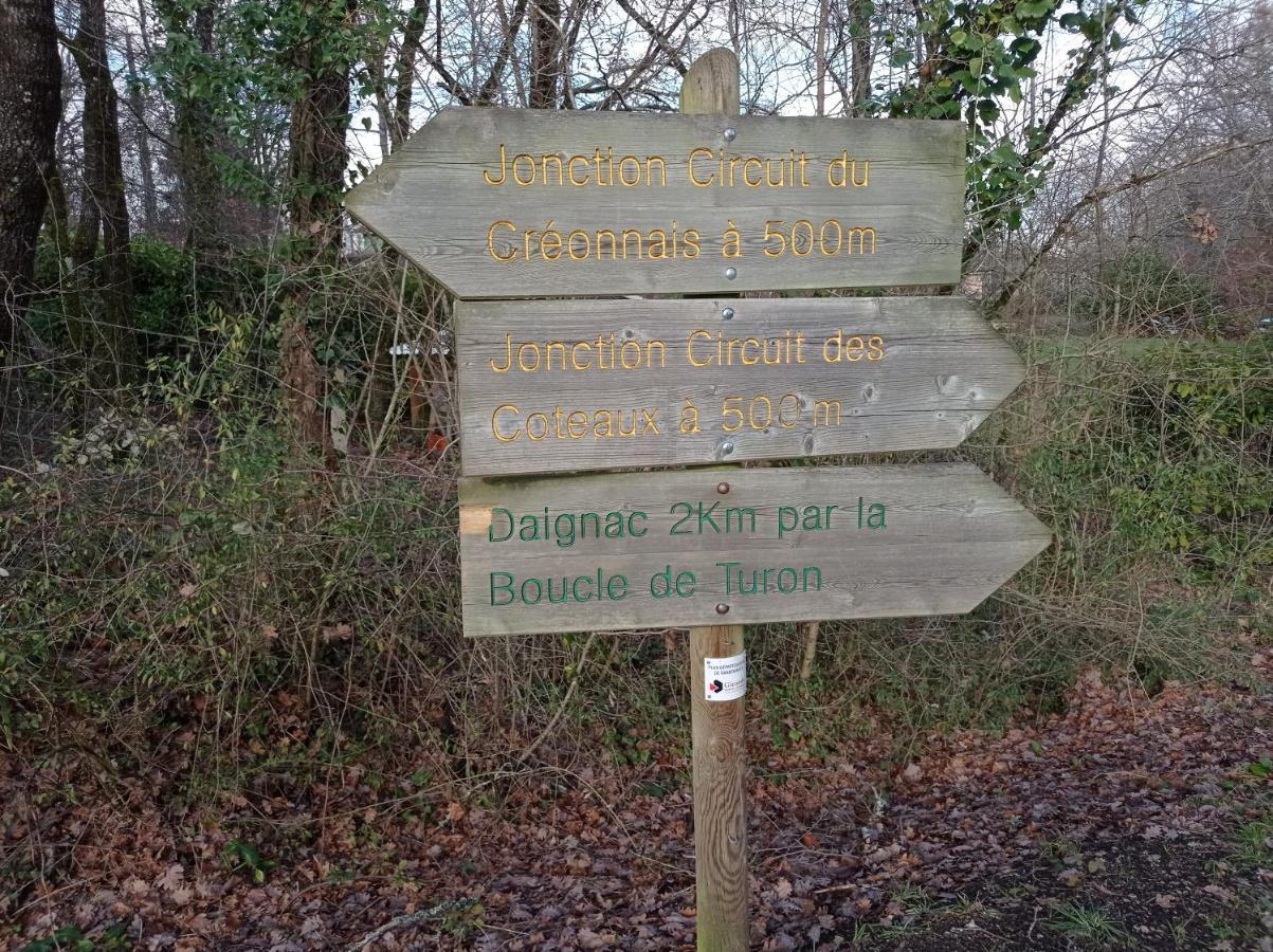 Gite Zen Dans Les Bois Blesignac Exterior foto